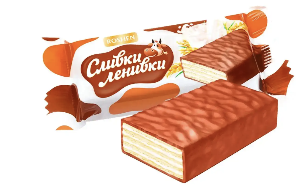 Цукерки Рошен Сливки-Ленивки 1кг